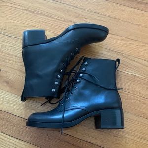 Madewell The Patti Lace Up Boot